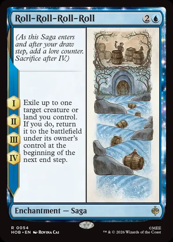 Magic: The Gathering Roll-Roll-Roll-Roll HOB 0054 R (EN) 카드 앞면 (웹 이미지)
